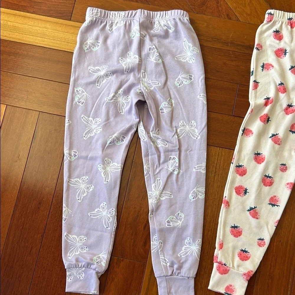 Falls Creek Kids Pajama Set - Lavender and Cream